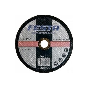 Festa 150 x 2,5 x 22,2 Kotouč na kov řezný síla 2,5