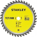 STANLEY Pilový kotouč s SK plátkem, 170 x 16,0 mm, 40 zubů, TCT STA13125