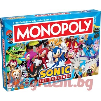 Winning Moves Настолна игра Монополи Соник (wm04624)