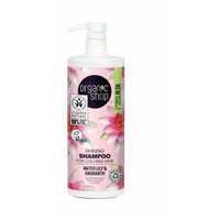 Organic Shop Shine sampon vízililiommal és amaránttal 1 l Organic Shop Shine sampon vízililiommal és amaránttal 1 l