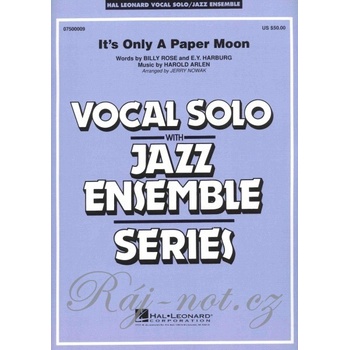 It's Only a Paper Moon Vocal Solo with Jazz Ensemble / partitúra + party