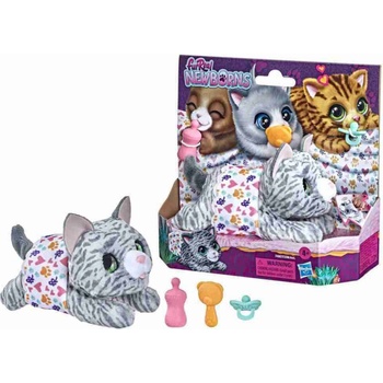 Hasbro Furreal Newborns Interaktívna mačka + príslušenstvo