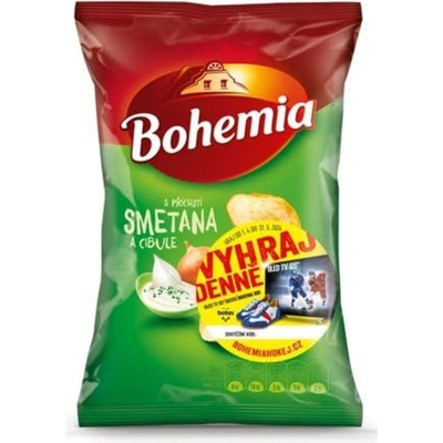 Bohemia chips smetana a cibule 60 g
