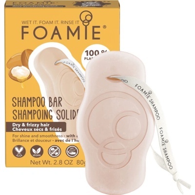 Foamie tuhý šampón s arganovým olejom pre suché a krepovité vlasy 80g