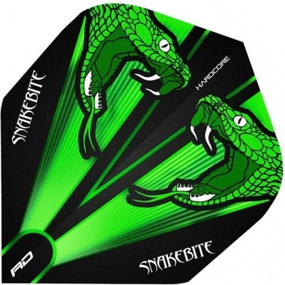 Red Dragon Peter Wright Snakebite Hardcore Green RF6416 – Zboží Mobilmania