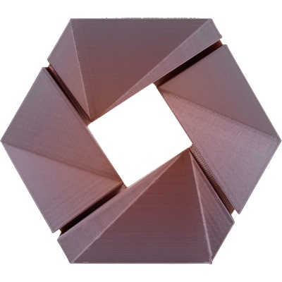 3DJAKE ecoPLA Silk Rainbow Lollipop - 1, 75 mm / 1000 g (9010707004967)