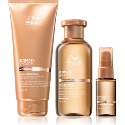 Wella Ultimate Smooth Set комплект за блясък и мекота на косата