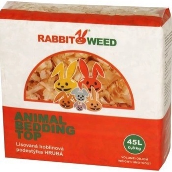 Rabbit&Weed Hrubá TOP hobliny 0,8 kg, 45 l