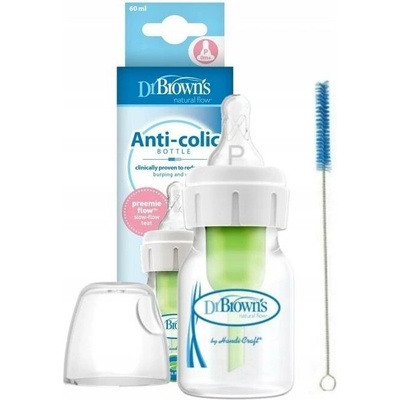 Dr. Brown´s kojenecká láhev pro brzo narozené děti transparentní 60 ml