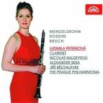 Supraphon Felix Mendelssohn Bartholdy: Skladby pro klarinet a orchestr - CD (010221)