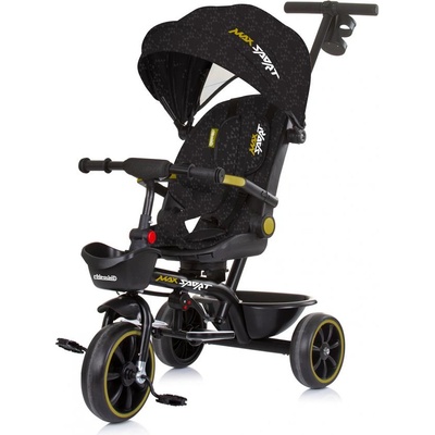 Chipolino Триколка със сенник Chipolino - Max Sport, черна (TRKMS02601NO)