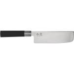 Kai 6716N Нож за зеленчуци за дясна и лява ръка Wasabi Black Nakiri 16.5 см