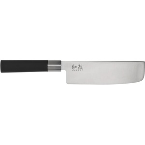 Kai 6716N Нож за зеленчуци за дясна и лява ръка Wasabi Black Nakiri 16.5 см