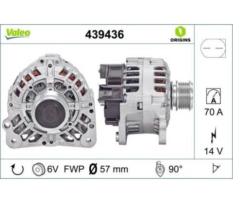 generátor VALEO 439436