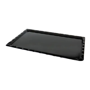 Image 1 of ALKAN AN-Плато за десерти 25x40см (ZCP 229/3)ЧЕРНО (0136511)