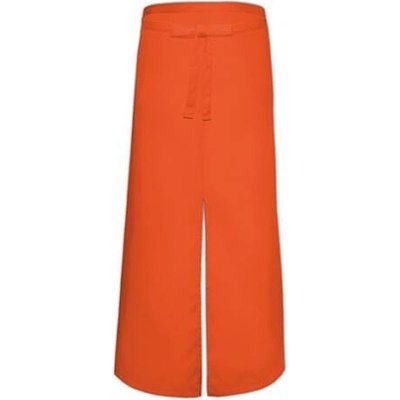 Link Kitchen Wear Bistro zástěra s rozparkem X962 Orange 100x100cm