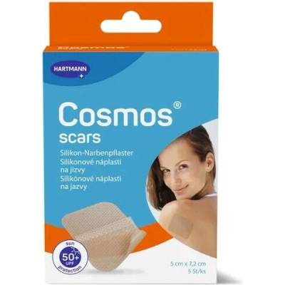 Cosmos Scar náplast na jizvy silikon.5 x 7,2 cm 5 ks