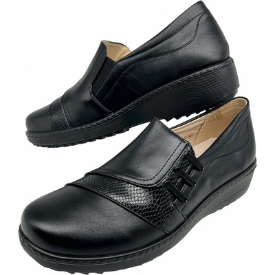 Prety dámské nadměrné mokasíny černé