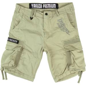 YAKUZA Мъжки къси панталони YAKUZA - 3850_sand olive