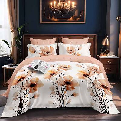 EmonaMall Двулицево спално бельо EmonaMall, 6 части - Модел S19052 (S19052-12000d)