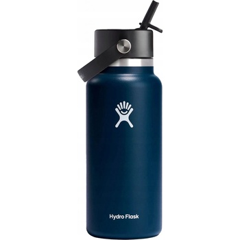 Hydro Flask Wide Flex Straw Cap 32 oz 945 ml tmavo modrá