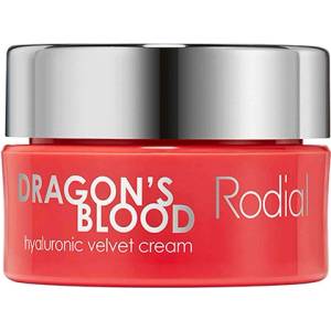 Rodial Dragon's Blood Velvet Cream хидратиращ крем за лице с хиалуронова киселина за суха кожа за жени 10 мл