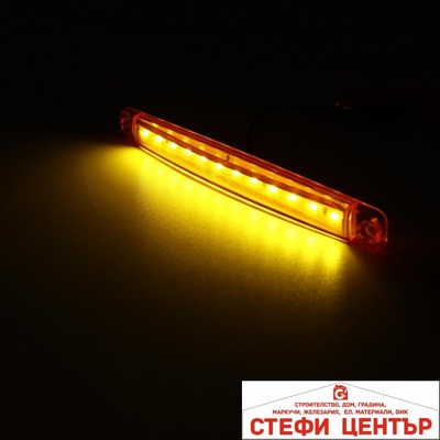 Paolo Габарит 0050 с 12 led диода - 24v Оранжев