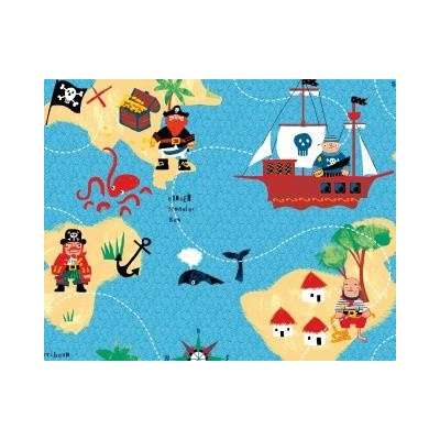 d-c-fix Samolepící tapeta Decor Piráti, 200-3233 rozměry šíře 45cm, 1m