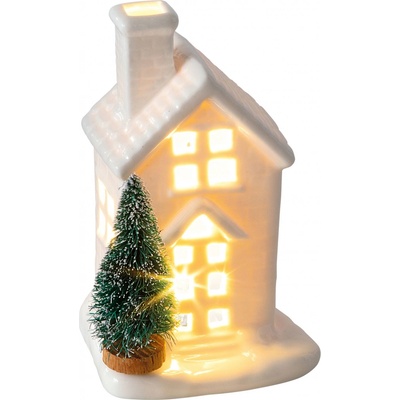 RetluxDekorácia vianočná RXL 392 domček 14,8cm