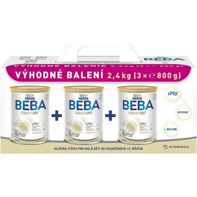 BEBA 3 Comfort HMO 3 x 800 g