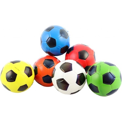 Míček duhový měkký 10 cm