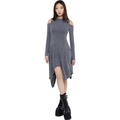 KILLSTAR Дамска рокля KILLSTAR x KIHILIST - Cinderstorm - Black - KSRA013528