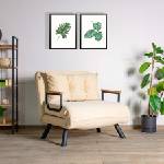 ASG Разтегателен фотьойл Glow крем (8683342388863)