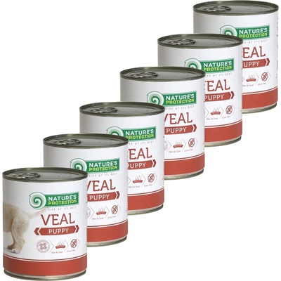 Natures Protection Puppy veal 6 x 800 g