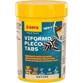 SERA Viformo Pleco Tabs 100 мл / 64 г