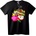 NOONEBRAND Тениска Пийч и Баузер от Mario - 2XL, White