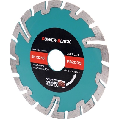 Tagred Diamantový kotouč 125 x 22,2 mm PB2005