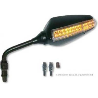 FAR univerzální pravé zrcátko s blinkrem LED barva černá (sada pro FAR 6885)