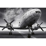 DIMEX ART Флизелинов фототапет самолет на писта 375 x 250 см