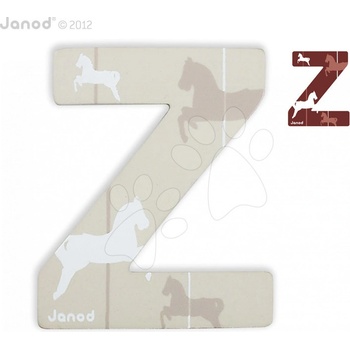 Janod drevené písmeno Z ABCDeco