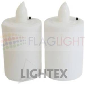  LED Декоративни свещи 4004 /x2бр блистер (1126 old)