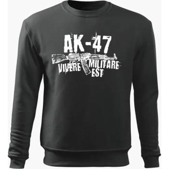 Image 1 of DRAGOWA мъжки суитшърт Seneca AK-47, сив, 300г/м2 (11632)