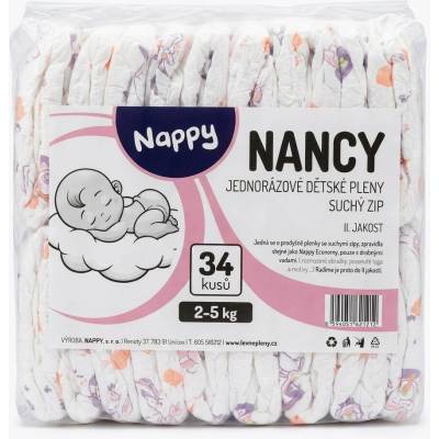 Nappy Nancy 2-5 kg 34 ks
