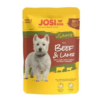 Josera JosiDog Mini Adult Hovězí a jehněčí v omáčce 100 g