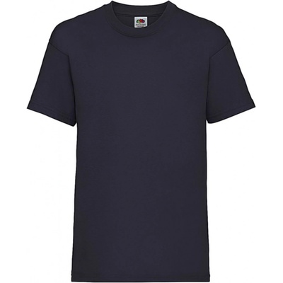 Fruit of the Loom dětské tričko Valueweight dark navy