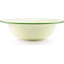Ibili Smaltovaná misa so zeleným okrajom 32 cm 3,6l