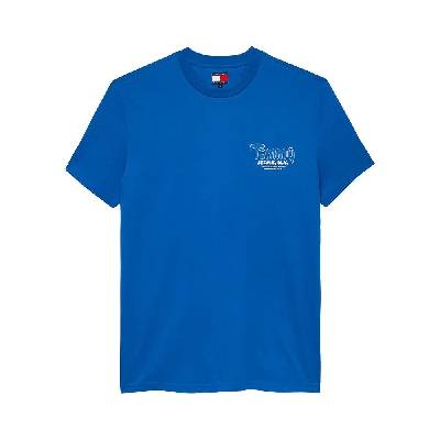 Тениска Tommy hilfiger DM0DM22049 short sleeve T-shirt - Blue (Blue C3D)