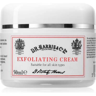 D. R. Harris Exfoliating Cream почистващ пилинг за лице за мъже 50ml