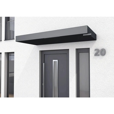 Gutta BS Plus 200 RAL 7016 antracit 200x90 cm vrátane chrliča vody vpravo