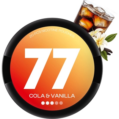 77 Pouches Cola & Vanilla 20 mg 20 sáčků – Zboží Dáma